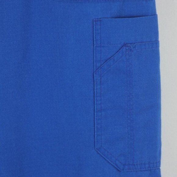 Carhartt Men's Medium Blue Multi-Cargo Ripstop Straight Leg Scrub Pants - Picture 7 of 10